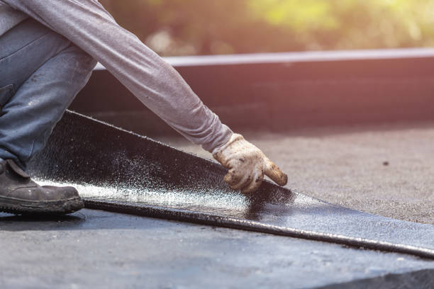 Professional Emergency Waterproofing technician working in Orland, IN